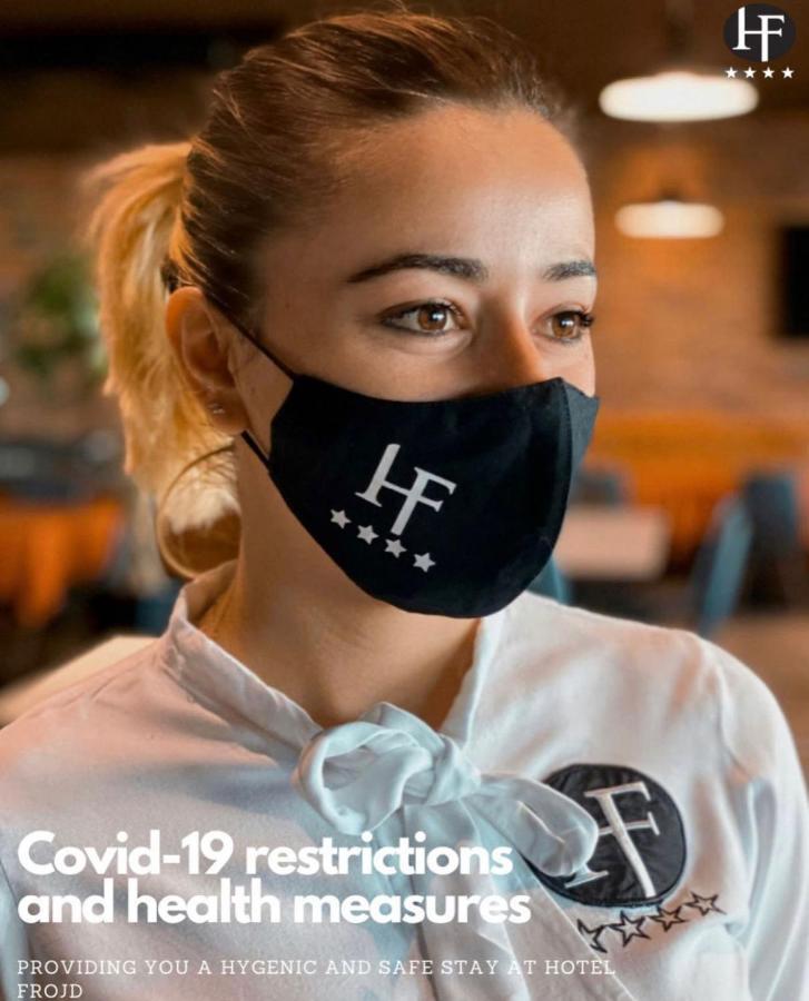 Hotel Frojd - Beach Front Resort Shëngjin エクステリア 写真