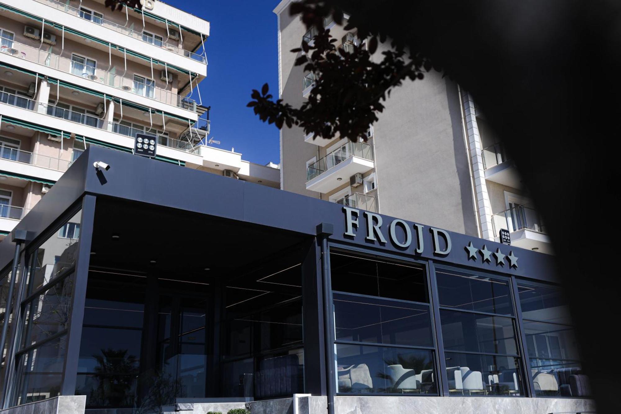 Hotel Frojd - Beach Front Resort Shëngjin エクステリア 写真